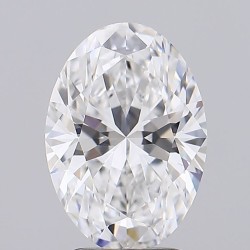 Diament laboratoryjny szlif owalny, 2.21ct, VVS1, D, IGI LG710589670