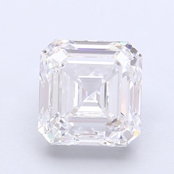 Diament laboratoryjny asscher, 2.7ct, VVS2, D, IGI LG747533752