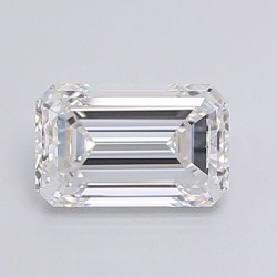 Diament laboratoryjny szlif szmaragdowy, 1.52ct, VVS1, E, IGI LG621438028