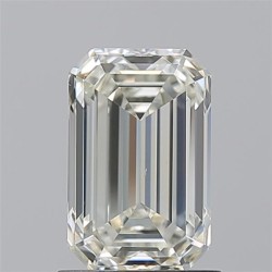 Diament szlif szmaragdowy, 1.5ct, VS1, I, IGI 743536158