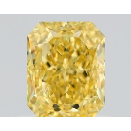 Diament o barwie fantazyjnej radiant, 0.63ct, VVS1, Fancy Intense Yellow, GIA 7538753577