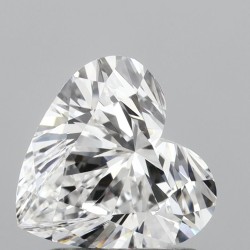 Diament laboratoryjny serce, 1.28ct, VVS1, E, IGI LG642429586
