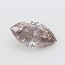 Diament o barwie fantazyjnej markiza, 0.31ct, SI2, Fancy Brown Pink, GIA 1438639653