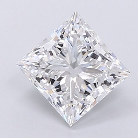 Diament laboratoryjny szlif princess, 1.64ct, VVS2, D, IGI LG678580434