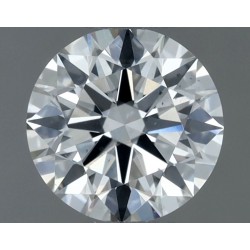 Diament szlif okrągły, 0.6ct, SI1, F, IGI 752563446