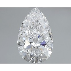 Diament szlif gruszkowy, 0.72ct, SI1, D, GIA 6431834730