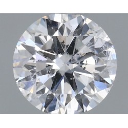 Diament szlif okrągły, 0.35ct, SI2, D, HRD 250000099847