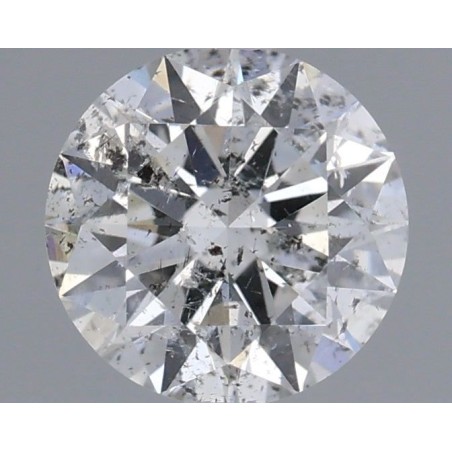 Diament szlif okrągły, 0.42ct, SI2, H, HRD 250000033869