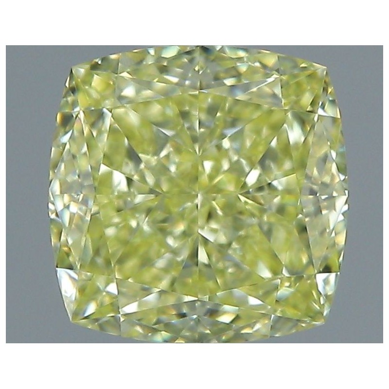 Diament o barwie fantazyjnej szlif poduszkowy brylantowy, 1.01ct, VVS2, Faint Yellow, GIA 5231654205 Diament o barwie fantazyjnej szlif poduszkowy brylantowy, 1.01ct, VVS2, Faint Yellow, GIA 5231654205