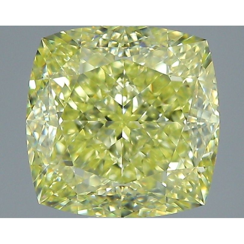 Diament o barwie fantazyjnej szlif poduszkowy brylantowy, 1.83ct, VVS1, Fancy Intense Yellow, GIA 2235654220 Diament o barwie fantazyjnej szlif poduszkowy brylantowy, 1.83ct, VVS1, Fancy Intense Yellow, GIA 2235654220