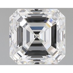 Diament laboratoryjny asscher, 1.08ct, VVS2, D, IGI LG724509377