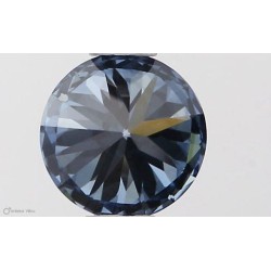 Diament laboratoryjny o barwie fantazyjnej szlif okrągły, 0.52ct, VVS1, Fancy Vivid Blue, IGI LG564379328
