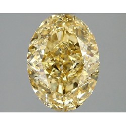 Diament laboratoryjny o barwie fantazyjnej szlif owalny, 2.05ct, VVS2, Fancy Vivid Yellow, IGI LG666411166