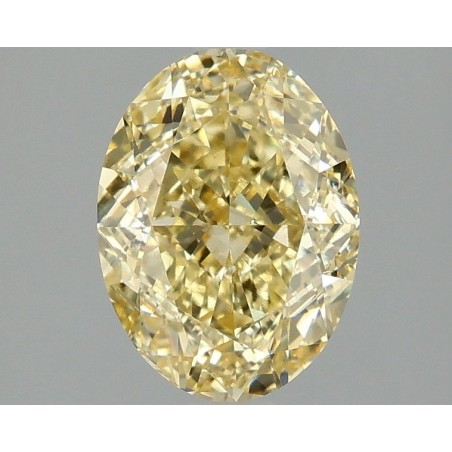 Diament laboratoryjny o barwie fantazyjnej szlif owalny, 2.02ct, VVS2, Fancy Vivid Yellow, IGI LG670441606