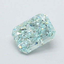 Diament laboratoryjny o barwie fantazyjnej radiant, 1.62ct, VVS2, Fancy Vivid Green, IGI LG707556377