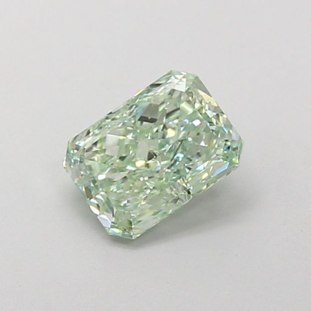 Diament laboratoryjny o barwie fantazyjnej radiant, 1.06ct, VVS1, Fancy Intense Green, IGI LG726541319