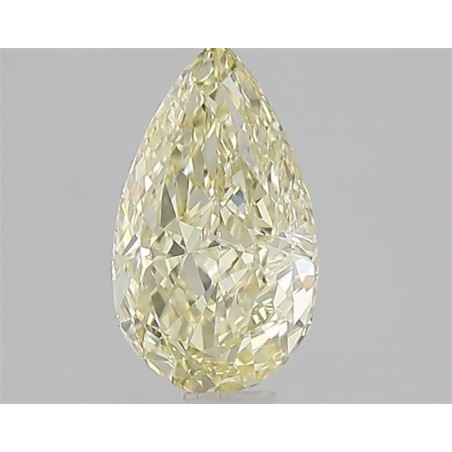 Diament laboratoryjny o barwie fantazyjnej szlif gruszkowy, 1.09ct, VVS2, Fancy Yellow, IGI LG722568943
