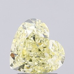 Diament laboratoryjny o barwie fantazyjnej serce, 2.1ct, VVS2, Fancy Yellow, IGI LG722540145