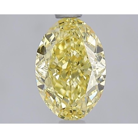 Diament laboratoryjny o barwie fantazyjnej szlif owalny, 1.56ct, VVS2, Fancy Vivid Yellow, IGI LG729577028