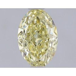 Diament laboratoryjny o barwie fantazyjnej szlif owalny, 1.1ct, VVS2, Fancy Yellow, IGI LG729577125