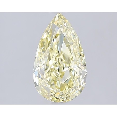 Diament laboratoryjny o barwie fantazyjnej szlif gruszkowy, 1.57ct, VVS2, Fancy Yellow, IGI LG700508958