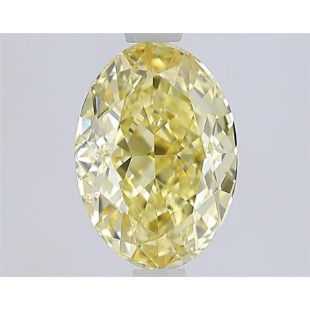 Diament laboratoryjny o barwie fantazyjnej szlif owalny, 2.1ct, VVS2, Fancy Vivid Yellow, IGI LG722569446