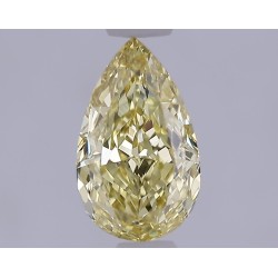 Diament laboratoryjny o barwie fantazyjnej szlif gruszkowy, 1.02ct, VVS2, Fancy Yellow, IGI LG713559364