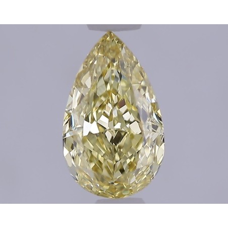Diament laboratoryjny o barwie fantazyjnej szlif gruszkowy, 1.02ct, VVS2, Fancy Yellow, IGI LG713559364