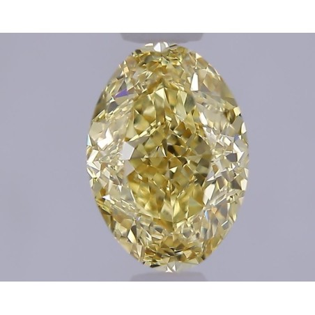 Diament laboratoryjny o barwie fantazyjnej szlif owalny, 1.08ct, VVS2, Fancy Intense Yellow, IGI LG713559366