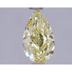 Diament laboratoryjny o barwie fantazyjnej szlif gruszkowy, 1.1ct, VVS2, Fancy Yellow, IGI LG713559381