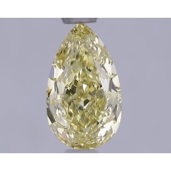 Diament laboratoryjny o barwie fantazyjnej szlif gruszkowy, 1.05ct, VVS2, Fancy Yellow, IGI LG713559380