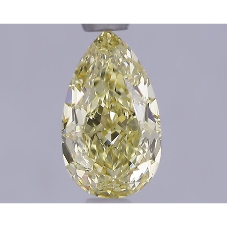 Diament laboratoryjny o barwie fantazyjnej szlif gruszkowy, 1.05ct, VVS2, Fancy Yellow, IGI LG713559380