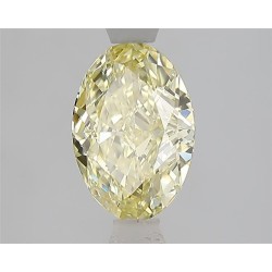 Diament laboratoryjny o barwie fantazyjnej szlif owalny, 1.6ct, VVS2, Fancy Intense Yellow, IGI LG722569208