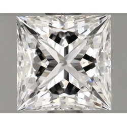 Diament laboratoryjny szlif princess, 1.07ct, VVS2, E, IGI LG687599710