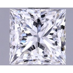Diament laboratoryjny szlif princess, 1.07ct, VVS2, E, IGI LG632474666