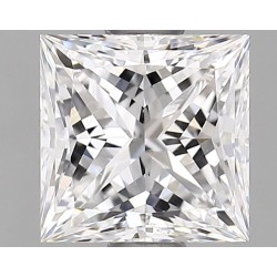 Diament laboratoryjny szlif princess, 1.07ct, VVS2, E, IGI LG689520356