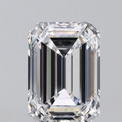 Diament laboratoryjny szlif szmaragdowy, 2.05ct, VVS2, F, GIA 1509524489