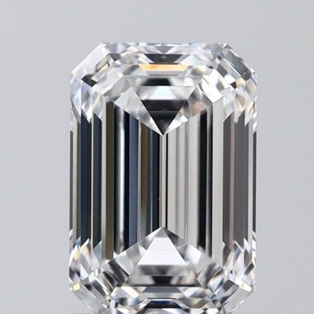 Diament laboratoryjny szlif szmaragdowy, 1.52ct, VVS2, D, GIA 1508535303
