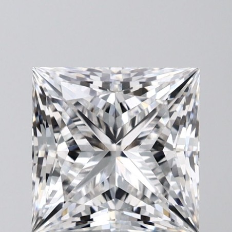 Diament laboratoryjny szlif princess, 1.87ct, VVS2, E, IGI LG657418421