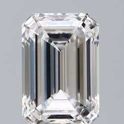 Diament laboratoryjny szlif szmaragdowy, 1.5ct, VVS2, D, IGI LG652478382