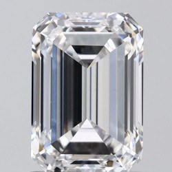 Diament laboratoryjny szlif szmaragdowy, 1.55ct, VVS2, D, GIA 6505711828