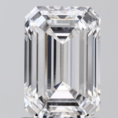 Diament laboratoryjny szlif szmaragdowy, 1.51ct, VVS2, E, IGI LG665428578