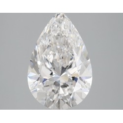 Diament laboratoryjny szlif gruszkowy, 2ct, VVS2, D, IGI LG720574126