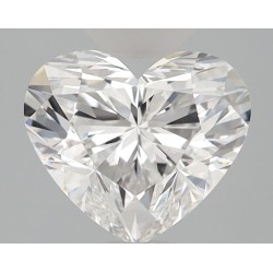 Diament laboratoryjny serce, 1.57ct, VVS2, E, GIA 6505474299