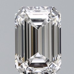 Diament laboratoryjny szlif szmaragdowy, 1.55ct, VVS2, E, IGI LG651467892