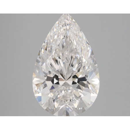 Diament laboratoryjny szlif gruszkowy, 2.76ct, VVS2, E, IGI LG728515354