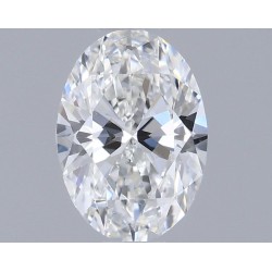 Diament szlif owalny, 0.52ct, SI1, F, GIA 2537123434