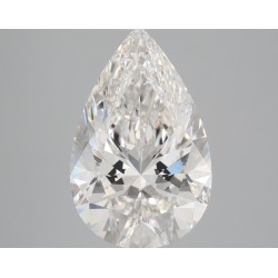 Diament laboratoryjny szlif gruszkowy, 2.87ct, VVS2, E, IGI LG728515437