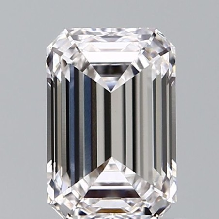 Diament laboratoryjny szlif szmaragdowy, 1.07ct, VVS2, E, IGI LG691529561