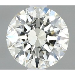 Diament szlif okrągły, 0.5ct, SI1, I, IGI 741551143